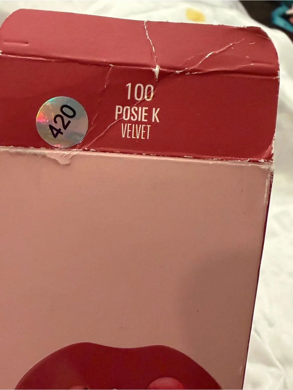 Kylie Matte Lip Kit Lipstick & Lip Liner #100 Posie K Velvet Full Size Lip Kit